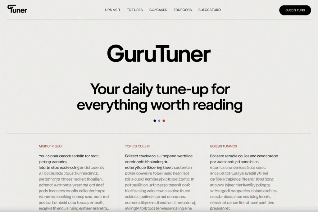 Guru Tuner