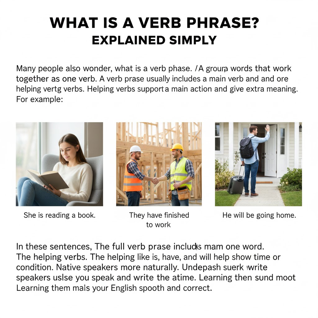 What Is a Verb phrase